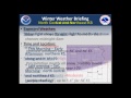 January 31, 2014 -- Winter Weather Briefing