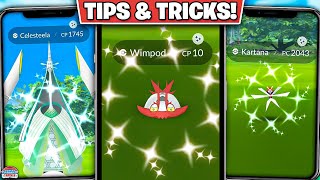 Sizeable Surprises Event Tips: Shiny Wimpod, Kartana & Celesteela Raids + Double XP!