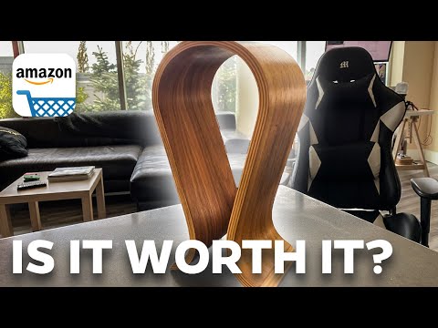 Is It Worth It? - Asona Wood Headphone Stand Review (Amazon)