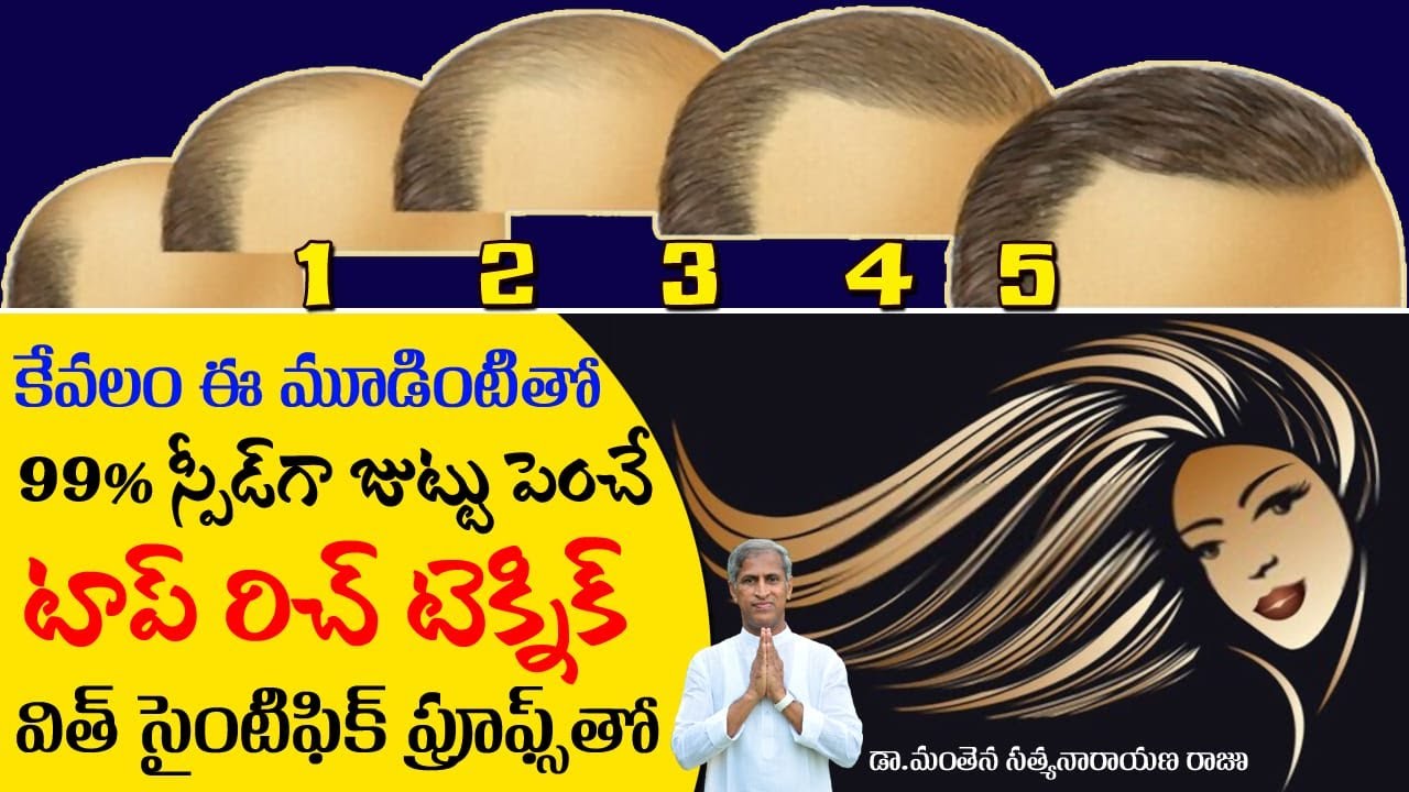 How to Get Hair Growth Faster | Biotin Rich Foods | VitaminB7 | Manthena Satyanarayana Raju