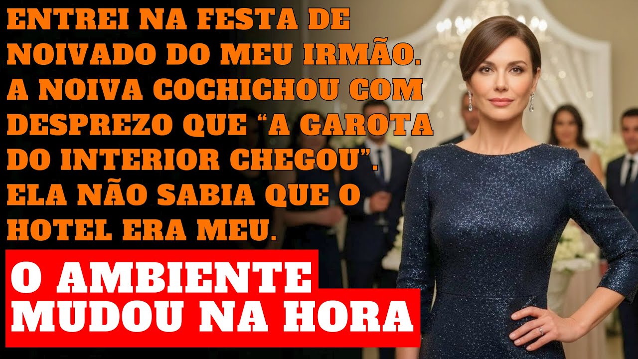 Zombaram de mim na noivado do meu irmão   descobri que sou dona da empresa deles e virei o jogo