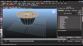 Creating a flower pot in Maya Autodesk