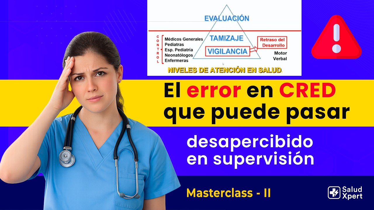 El error en CRED que puede pasar desapercibido en supervisión