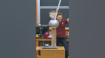Making an electric hairdo with physics! ⚡️😄