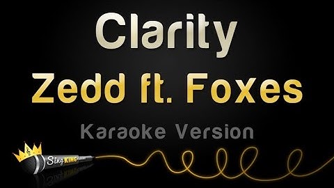 Clarity Karaoke version - Karaoke performance video thumbnail