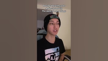 D&D Deck of Many Things BUT itʻs Cards Against Humanity