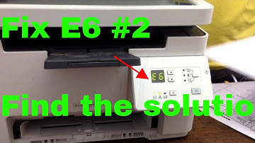 fix printer hp laser jet pro M26a error E6 #2