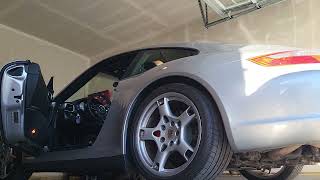 Porsche 911 997.1 cold start sport exhaust