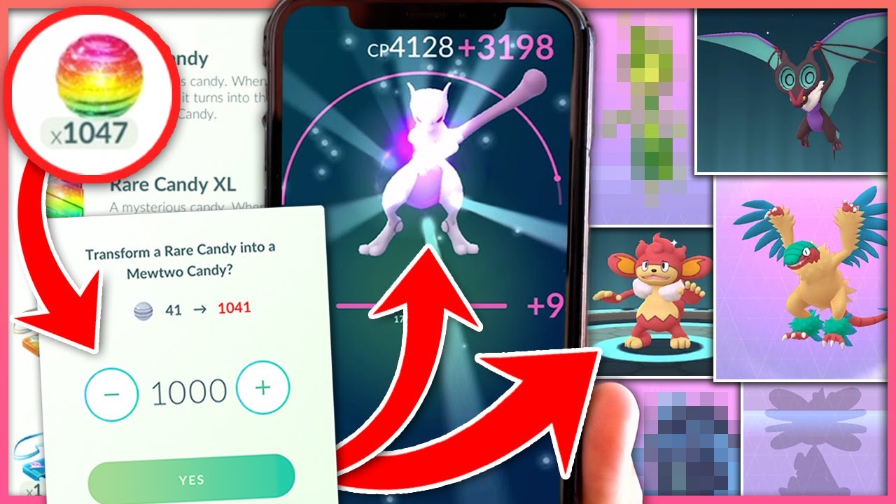 Best Pokemon To Use Rare Candy On In Pokemon Go Youtube