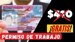 Permiso de trabajo GRATIS o por BAJOS RECURSOS⁉¿Se puede?