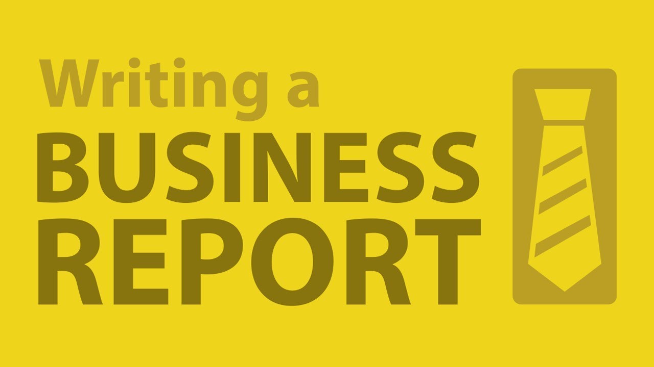 writing a powerful business report