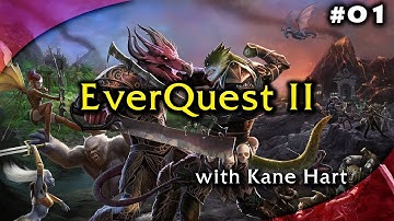 EverQuest 2 - Part 1 - Getting Started - Character Creation - Shadowknight - Neriak Starting!