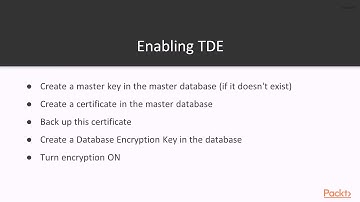 02   Transparent Data Encryption