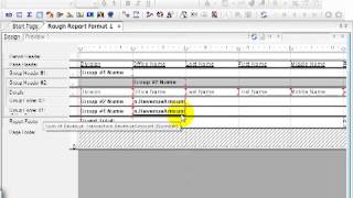 91 Crystal ReportsXI  Excel Export    Field Layout & Design
