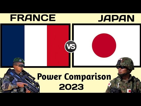 France vs Japan military power comparison 2023! Japan vs France ...