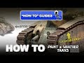 "HOW TO" PAINT & WEATHER TANKS - TAMIYA B1 BIS SCALE MODEL GUIDE #2