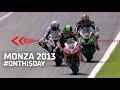 Melandri wins in crazy last lap vs sykes and laverty  onthisday in 2013 at monza