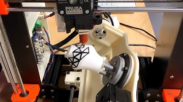 Open5x: 5-axis 3D printing vase with conformal triangular pattern