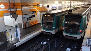 Paris Metro - Line 5 | Metro Line 5 (MF 01) in Bobigny | [ RATP ] Métro De Paris Ligne 5