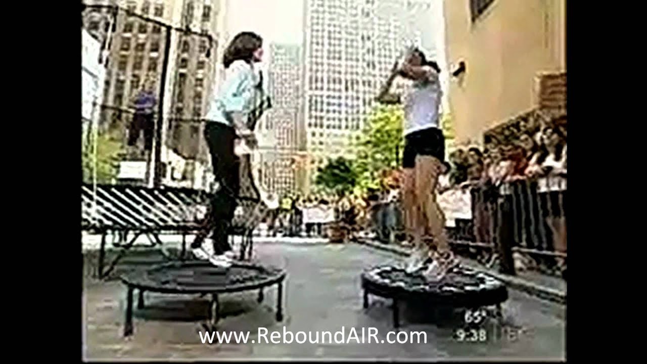 ► ReboundAIR In Times Square.  The Today Show Featured Quarter Fold & Half Fold!