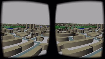 Google Cardboard Video - Open Street Map