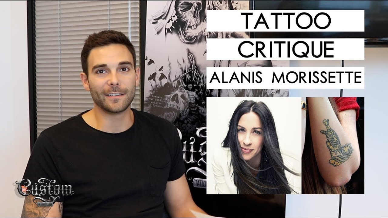 More Pics of Alanis Morissette Animal Tattoo 2 of 12  Alanis Morissette  Lookbook  StyleBistro