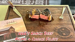 Four Sixes Ranch Beef from Yellowstone TV Choice & Prime Filet Mignon