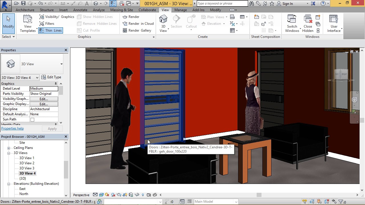 Revit Dersi 24 Gruplama Mobilya YouTube