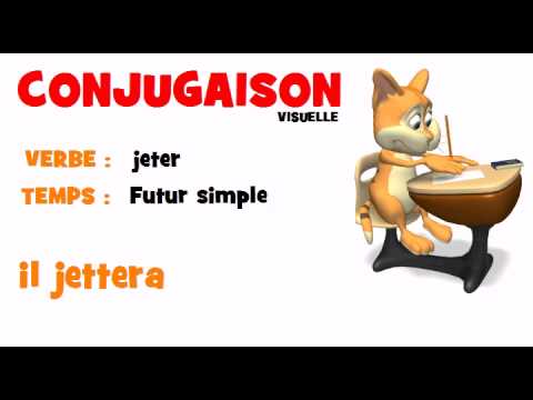 CONJUGAISON = jeter = Futur simple