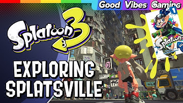 Splatoon 3 - Touring Splatsville + Manga Reference?! (Splatfest Demo)