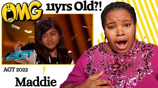 Golden Buzzer: From The Audience to The Stage, Maddie Shocks The Judges With Her Voice | AGT 2022