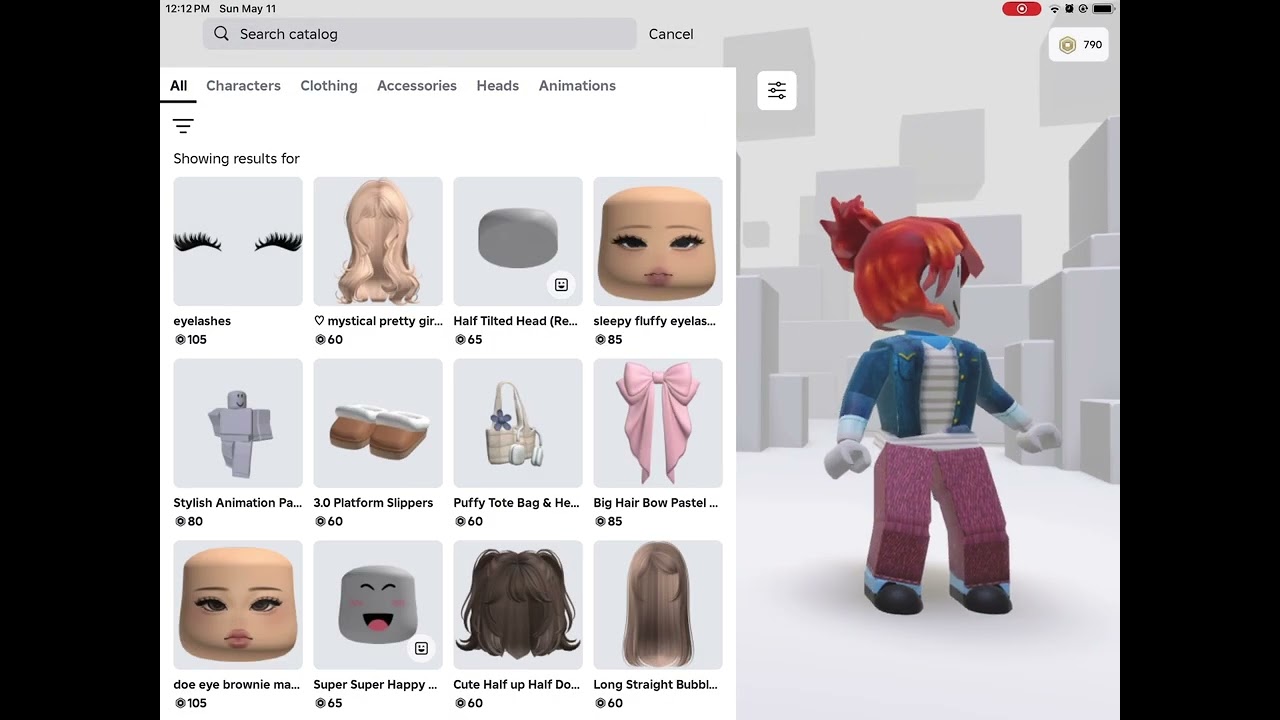 1,700 Robux Shopping spree ~