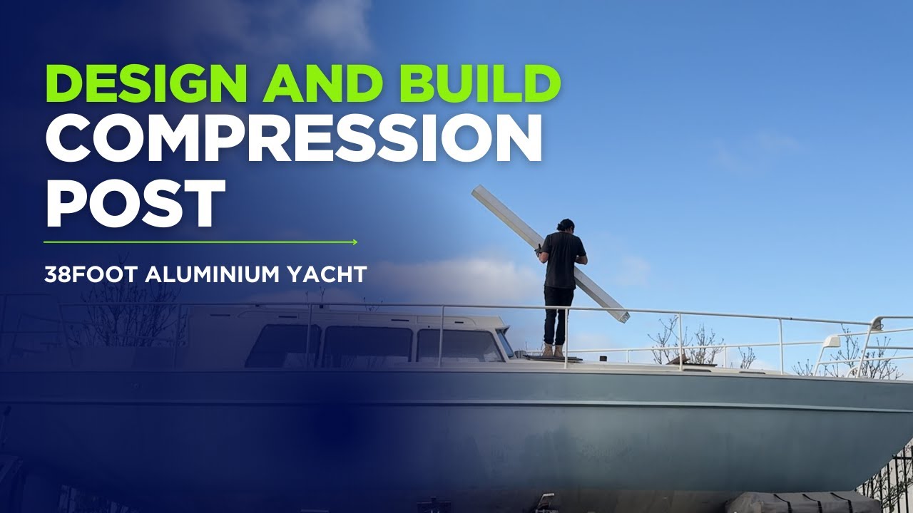 How to design, build and install a compression post for a 38ft ...