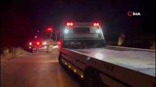 Afyonkarahisarda Tırın Otomobili Adeta Kağıt Gibi Ezdiği Trafik Kazasında 3 Kişi Hayatını Kaybetti.