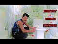 PERFECT COMOTE FITTINGS PROCESS VIDEOS// বাথরুমে সঠিক নিয়মে হাই কমোড কিভাবে বসাবেন।