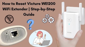 How to Reset Victure WE1200 WiFi Extender | Step-by-Step Guide