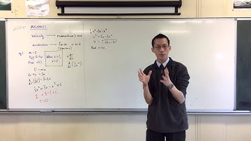Mechanics Example 2: Using F = ma to find v(x)