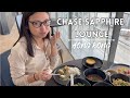 Chase Sapphire Lounge At the Hong Kong Airport | Delicious Food &amp; Tour | Vlog