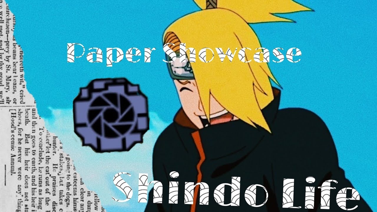 Shindo Life: Paper showcase 