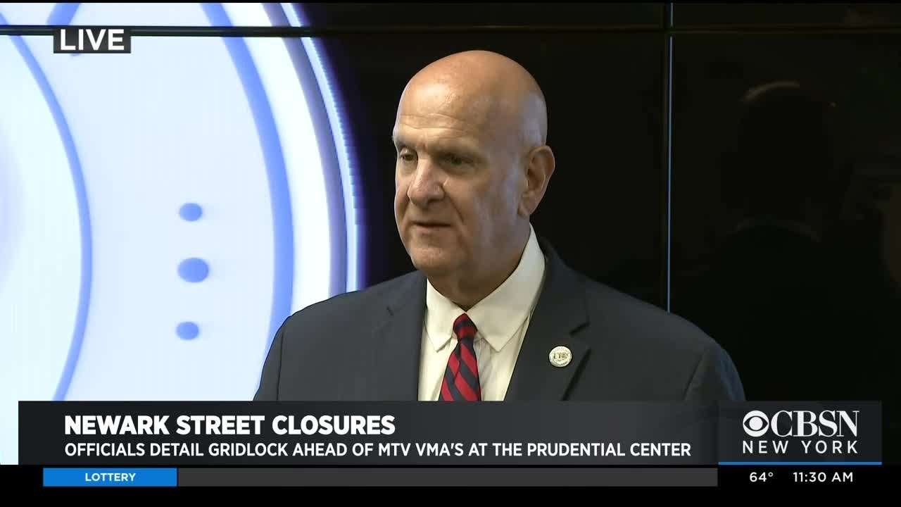 newark liberty Newark Officials Talk MTV VMA Traffic Plans