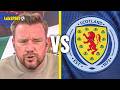 Jamie O'Hara CALLED OUT by Scotland Fan for Azteca Claim in LIVLEY DEBATE about England's CHANCES!