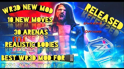 WR3D MOD || WR3D NEW MOD || WR3D NEW MOD BY WR3D CORNER || 10 NEW MOVES || BEST WR3D MOD ||