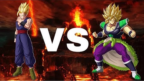 SSJ1 Gohan (Super Hero) VS SSJ1 Broly (DBS) - DRAGON BALL: Sparking! ZERO