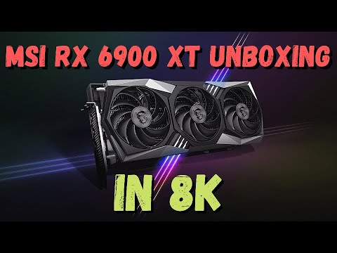 Unboxing The RX 6900 XT In 8K Eye Candy - YouTube