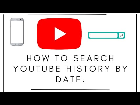 Video: Hoe zoek ik de YouTube-geschiedenis op datum?