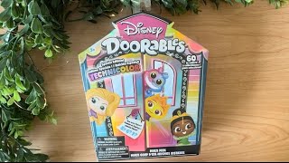 Unboxing Disney’s Technicolor Doorables Blind Boxes