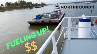 (Pt. 12) EXTREME LOW MISSISSIPPI RIVER.. Picking Up Northbound Barges.. November 2022
