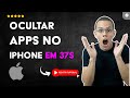 Como Esconder APLICATIVOS no IPHONE sem Deletá-los em 37 S