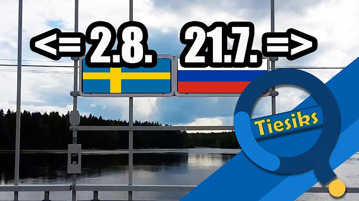 Raja, jolla aikaero oli 12 päivää // Border with the time difference of 12 days