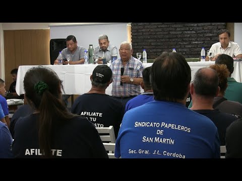 Asamblea informativa trabajadores Papeleros